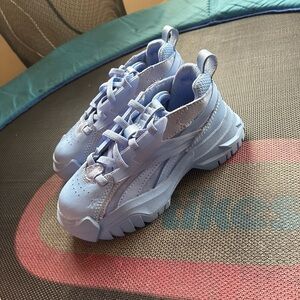 Reebok x Cardi B Club C V2 trainers in cornflower blue